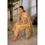 Pakistani clothing brands Sobia Nazir PK Vital Collection 2025, unstitched 3-piece lawn embroidered suit, Design 1B, shirt and dupatta style