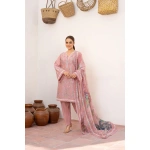 Pakistani clothing brands Sobia Nazir PK Vital Collection 2025, unstitched 3-piece lawn embroidered suit, Design 2a, front
