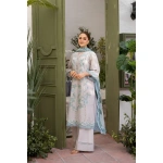 Pakistani clothing brands Sobia Nazir PK Vital Collection 2025, unstitched 3-piece lawn embroidered suit, Design 2b, lawn cenre panel