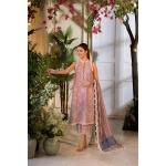 Pakistani clothing brands Sobia Nazir PK Vital Collection 2025, unstitched 3-piece lawn embroidered suit, Design 3b, salwar kameez and dupatta