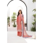 Pakistani clothing brands Sobia Nazir PK Vital Collection 2025, unstitched 3-piece lawn embroidered suit, Design 4a, front