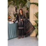 Pakistani clothing brands Sobia Nazir PK Vital Collection 2025, unstitched 3-piece lawn embroidered suit, Design 5a, front style