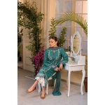 Pakistani clothing brands Sobia Nazir PK Vital Collection 2025, unstitched 3-piece lawn embroidered suit, Design 6a, front