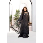 Pakistani clothing brands Sobia Nazir PK Vital Collection 2025, unstitched 3-piece lawn embroidered suit, Design 8a, front