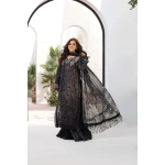 Pakistani clothing brands Sobia Nazir PK Vital Collection 2025, unstitched 3-piece lawn embroidered suit, Design 8a