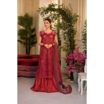 Pakistani clothing brands Sobia Nazir PK Vital Collection 2025, unstitched 3-piece lawn embroidered suit, Design 8b, front