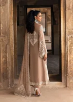 Sardinia-1103-Divani Unstitched Chiffon Edits, Pakistani designer clothes in the UK- Zee Collections, back of shirt