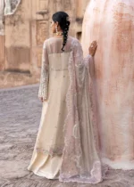 Sardinia Unstitched 3-Piece Embroidered Chiffon Suits-1106-Zohra, 3-piece Pakistani designer clothes in the UK- Zee Collections, back design
