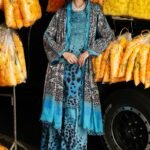 CCW6-02 Charizma Embroidered Linen Suit with Irish Linen Shawl