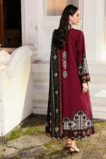 CCW6-05 Charizma Embroidered Linen Suit with Irish Linen Shawl