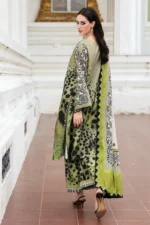 CCW6-10 Charizma Embroidered Linen Suit with Irish Linen Shawl