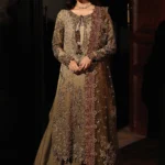 DJW5-02- 4-PC Charizma premium chiffon suit with intricate embroidery and dupatta—luxury Pakistani designer festive and party wear, buy online UK.