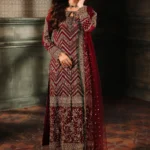 Exclusive DJW5-03-4-PC Charizma Premium Chiffon Suit – Dastan-e-Jashan Vol 01