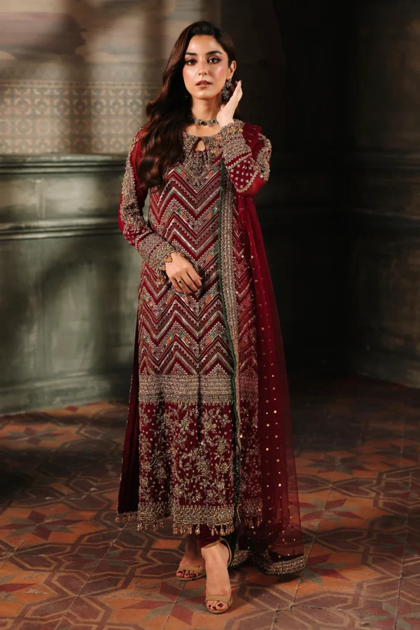 Exclusive DJW5-03-4-PC Charizma Premium Chiffon Suit – Dastan-e-Jashan Vol 01