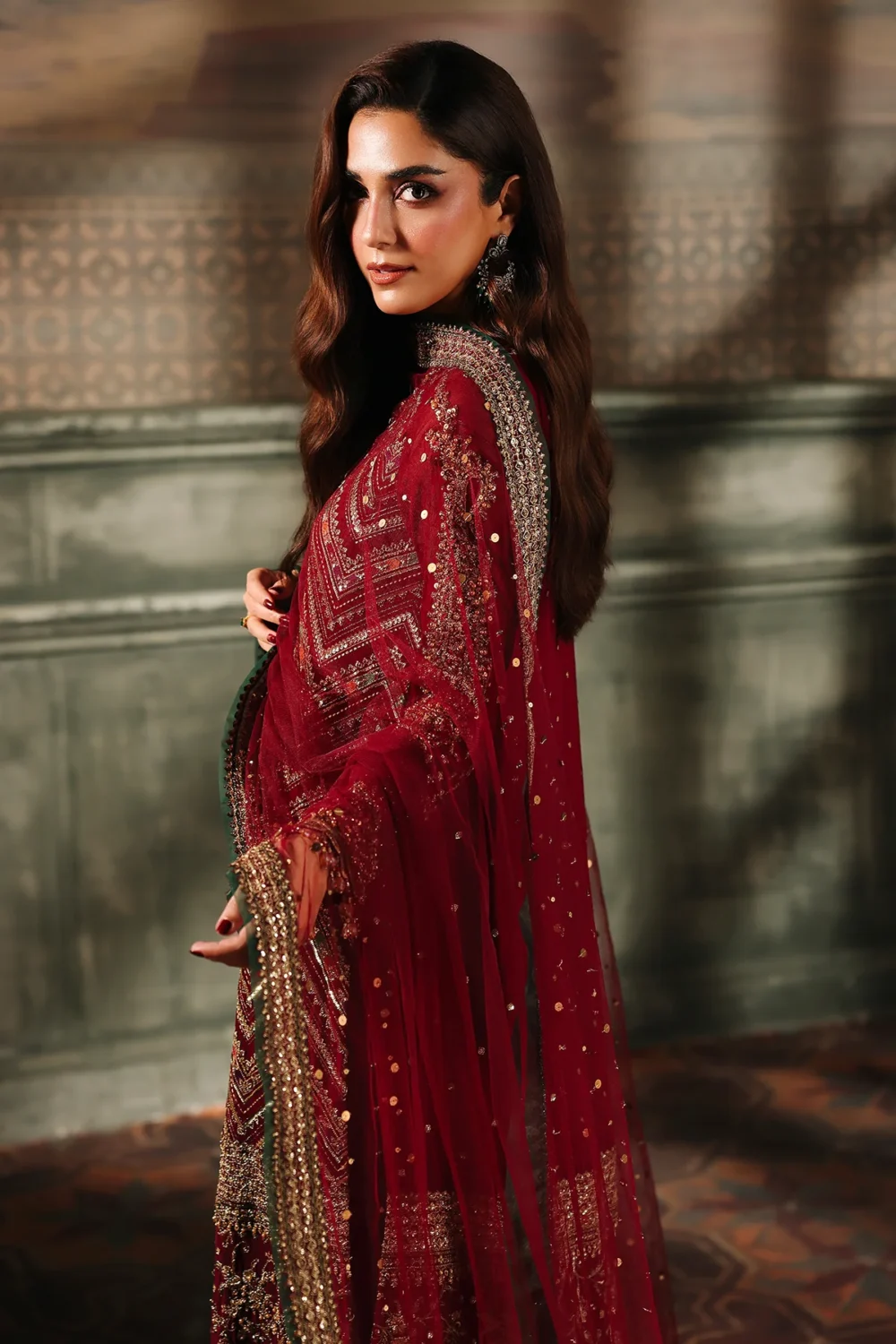 Exclusive DJW5-03-4-PC Charizma Premium Chiffon Suit – Dastan-e-Jashan Vol 01