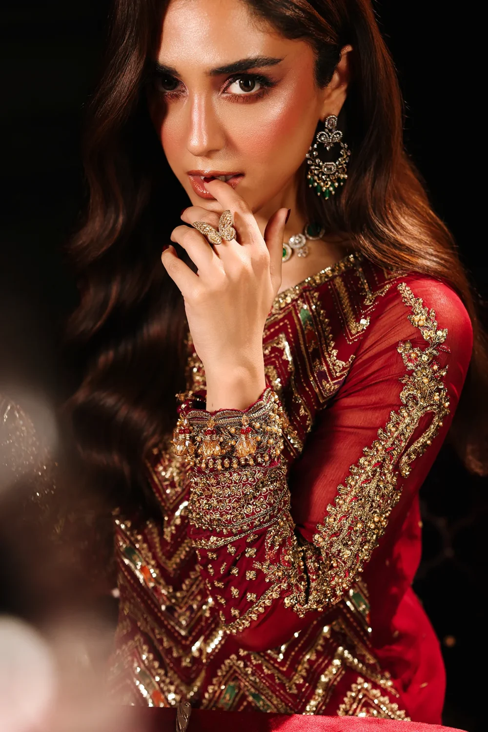 Exclusive DJW5-03-4-PC Charizma Premium Chiffon Suit – Dastan-e-Jashan Vol 01