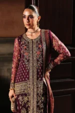 DJW5-07-4-PC Charizma Premium Chiffon Suit – Dastan-e-Jashan Collection