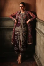DJW5-07-4-PC Charizma Premium Chiffon Suit – Dastan-e-Jashan Collection