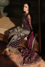 DJW5-07-4-PC Charizma Premium Chiffon Suit – Dastan-e-Jashan Collection