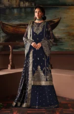Zarif Premium Chiffon Suit ZRF-PRC-06 FELICIA – Unstitched 3PC Pakistani Designer Outfit UK