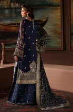 Zarif Premium Chiffon Suit ZRF-PRC-06 FELICIA – Unstitched 3PC Pakistani Designer Outfit UK, back