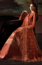 Zarif Premium Chiffon Suit ZRF-PRC-07 ELEONORE | Unstitched 3PC – UK