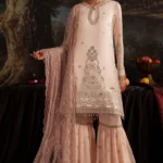 Zarif Premium Chiffon Suit ZRF-PRC-08 LUCIA – Unstitched 3PC Pakistani Designer Outfit UK