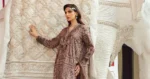 Maria B M.Prints Fall Edit - MPT-2703-B embroidered cambric salwar kameez and dupatta in lilac