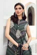 M.Prints Fall Edit MPT-2705-A embroidered cambric salwar kameez and dupatta in blue