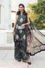 M.Prints Fall Edit MPT-2705-A embroidered cambric salwar kameez and dupatta in blue