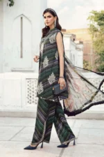 M.Prints Fall Edit MPT-2705-A embroidered cambric salwar kameez and dupatta in blue