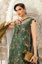 M.Prints Fall Edit MPT-2707-B embroidered linen salwar kameez and dupatta in peach