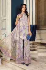 M.Prints Fall Edit MPT-2708-A embroidered cambric salwar kameez and dupatta in lilac