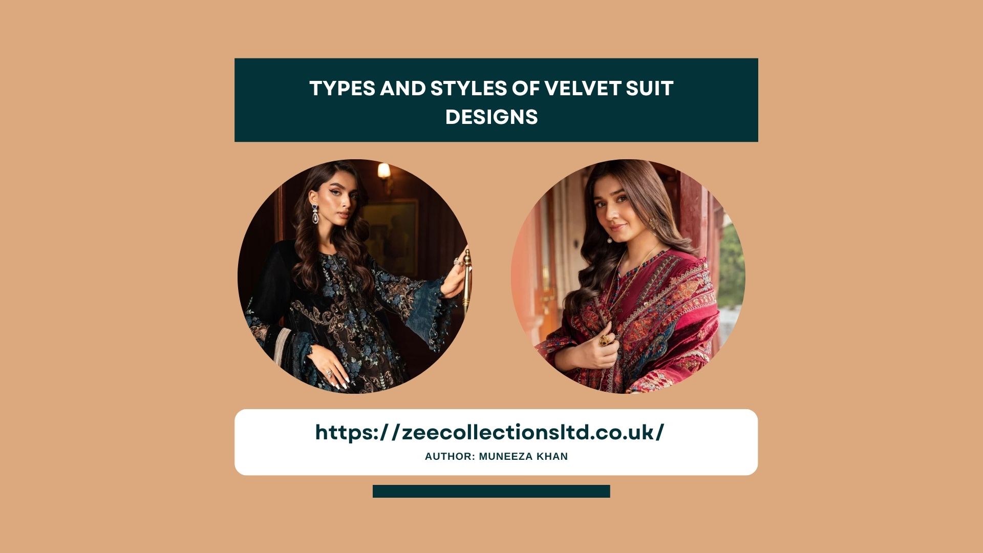 different types & styles of velvet suit designs to shop online in the UK at Zee Collections