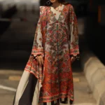 Charizma C-Prints 3-Piece Printed Linen Suit | CPW5-12 – Pakistani linen suit for Winter Wear
