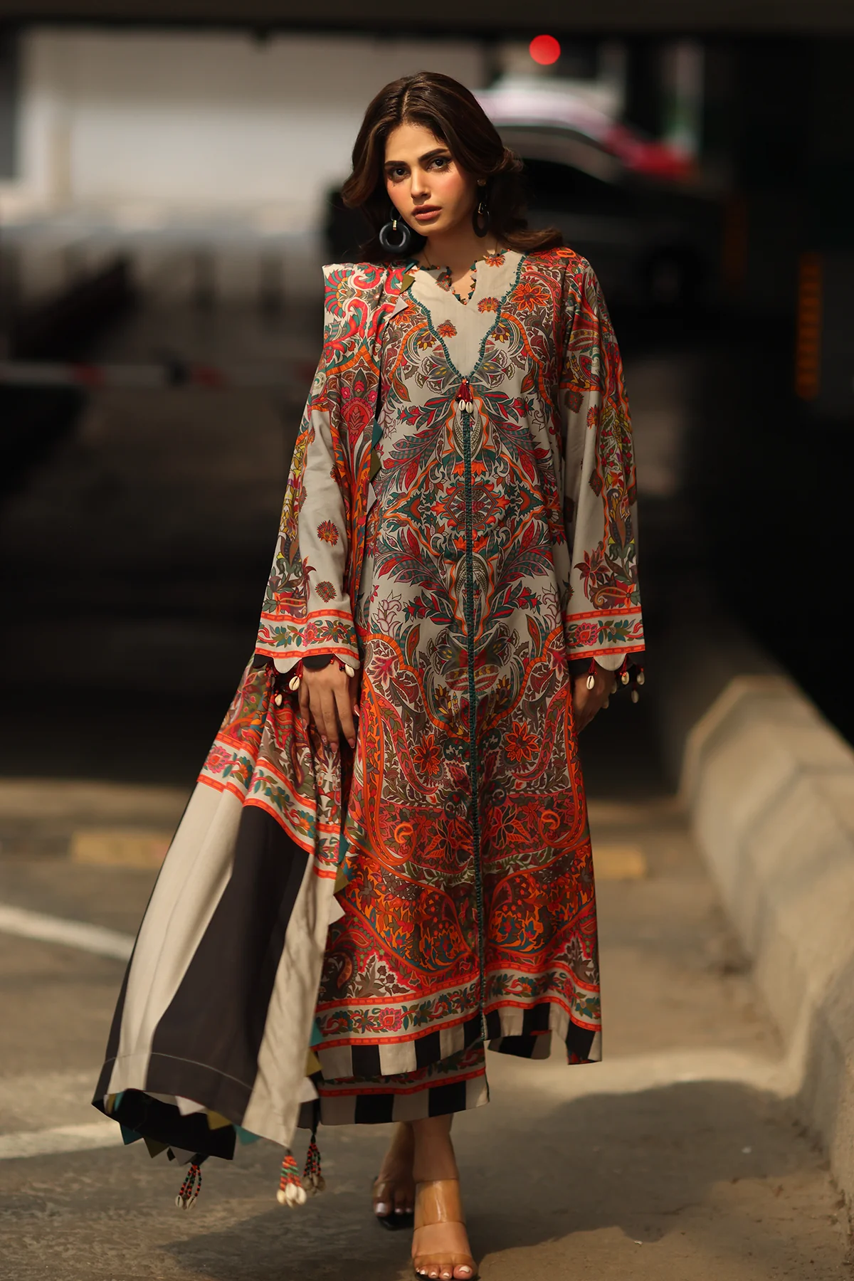 Pakistani linen suit, Charizma C-Prints 3-Piece Printed Linen suit CPW5-12 Charizma C-Prints 3-Piece Printed Linen Suit | CPW5-12 – Pakistani linen suit for Winter Wear
