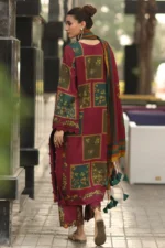 Shop pakistani designer Unstitched Charizma 3-Piece Printed Linen suit | CPW5-10,