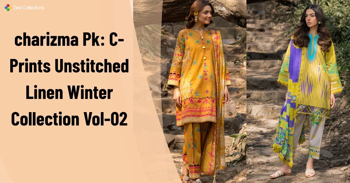 charizma Pk C-Prints Unstitched Linen Winter Collection Vol-02