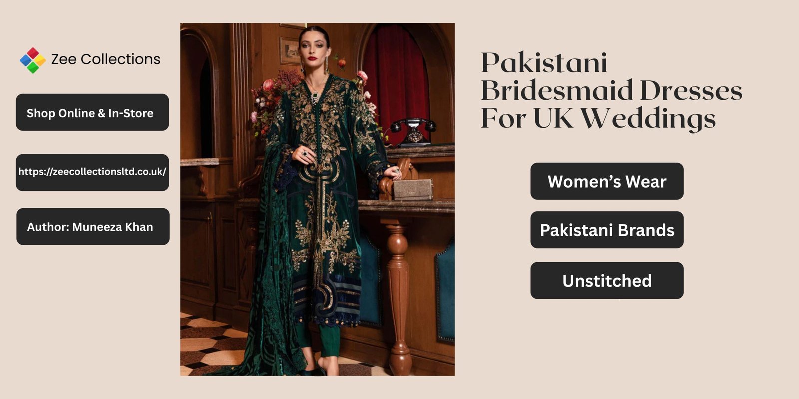 Pakistani Bridesmaid Dresses For UK Weddings