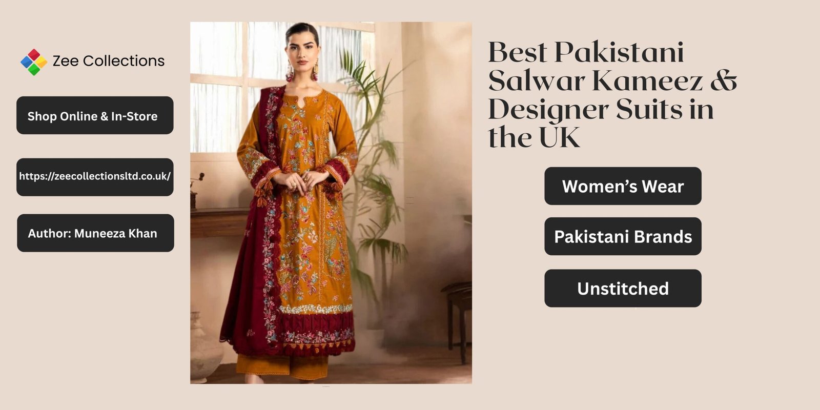 Best Pakistani Salwar Kameez & Designer Suits in the UK