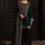 Charizma Signora Unstitched Embroidered Velvet Palachi CVT5-09