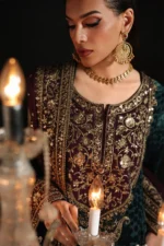 Charizma Signora Unstitched Embroidered Velvet Palachi CVT5-09