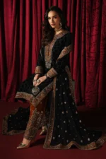 Charizma Signora Unstitched Embroidered Velvet Palachi CVT5-14