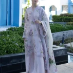 Elaf Unstitched Lawn Prints '26-EPN-4B DOLL ME UP pastel floral digital lawn suit with voile dupatta and cambric trouser, front