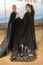 Rang Rasiya Embroidered Lawn Suit 2026 | ALAYA with embroidered borsha fabric shirt, organza daman borders, 3D floral neckline and textured dupatta border