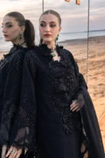 Rang Rasiya Embroidered Lawn Suit 2026 | ALAYA with embroidered borsha fabric shirt, organza daman borders, 3D floral neckline and textured dupatta, shirt neck design