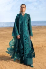 Rang Rasiya Embroidered Lawn Suit 2026 | AYLEEN with embroidered lawn shirt, organza cutwork details and textured dupatta