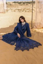Rang Rasiya Embroidered Lawn Suit 2026 | NATALIA featuring embroidered lawn shirt with organza borders and embroidered dupatta pallu and daman design