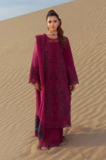 Rang Rasiya Embroidered Lawn Suit 2026 | ZARA — Unstitched premium summer lawn suit featuring detailed embroidery on lawn and organza, including dupatta and trouser, from Rang Rasiya’s 2026 collection.
