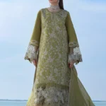 Rang Rasiya Embroidered Lawn Suit 2026 | ZARIAH featuring embroidered lawn panels, organza cutwork borders, neckline embroidery and textured dupatta